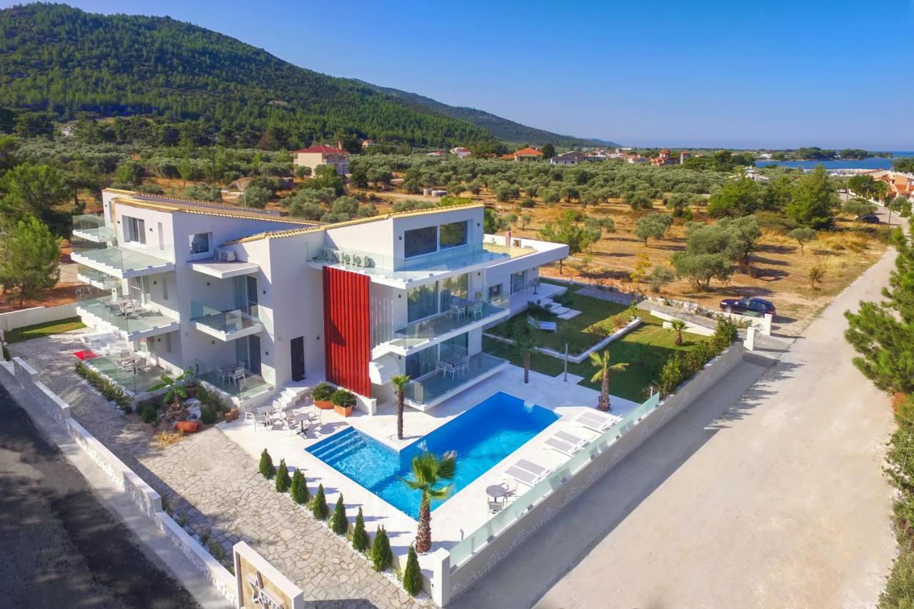 Hotel Astera Skala Rachoni  ภายนอก รูปภาพ